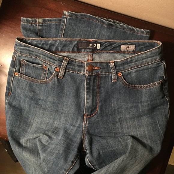 SEVEN7 STUDIO High-Rise Flare Jeans - Picture 3 of 16